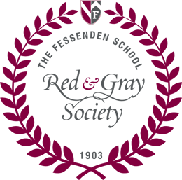 フェッセンデン・スクール レッド＆グレー・ソサエティのロゴ